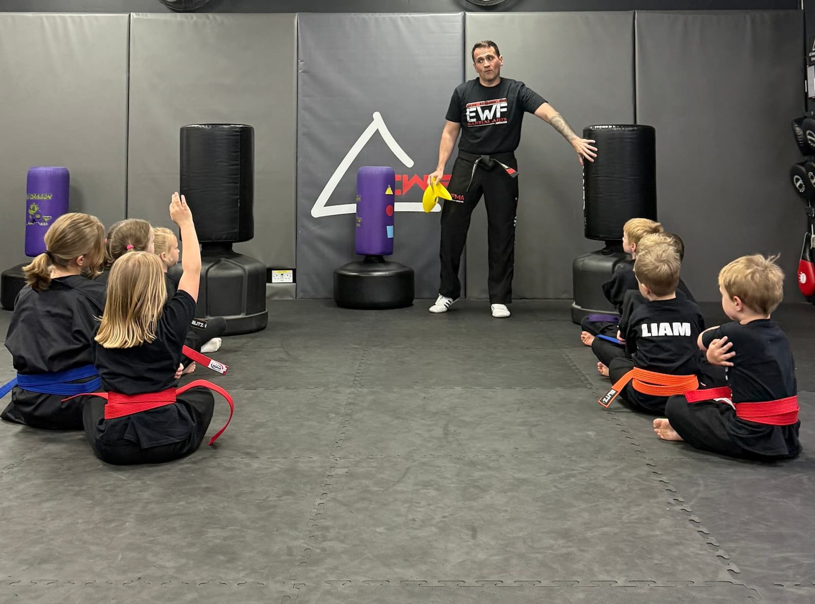 Kids Karate 7-12 class at EWF Martial Arts Wellingborough